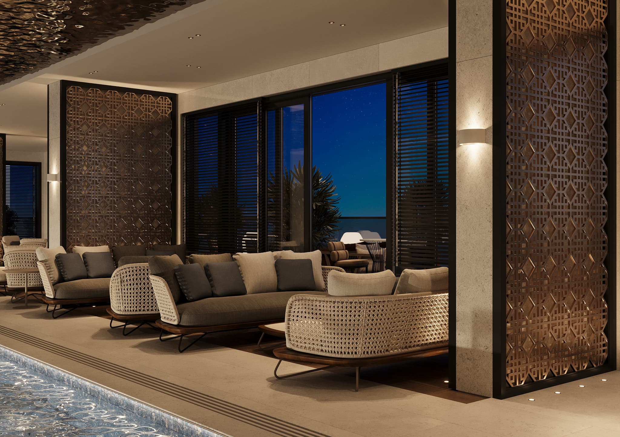 Luxury Interior Living Space